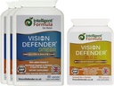Vision Defender MAC & Omega Everyday General Eye-Health Bundle (90 Days Supply). Oogvitaminen Supplement omvat Carotenoïden Luteïne, Zeaxanthine, Omega-3 (DHA, EPA). Made in UK by Eye Specialists