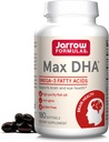 Jarrow Formulas MaxDHA - 180 Softgels - High Purity Fish Oil - Supplement ondersteunt hersenen en ooggezondheid - geconcentreerd in omega-3 vetzuren & verrijkt in DHA - 90 porties