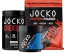 Jocko Fuel 3 Pack Bundle - Creatine, Chocolate Peanut Butter MOLK Proteïne, & Nitro Pop Pre Workout