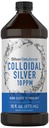 Carlyle Colloidal Silver Liquid | 10 PPM | 16 fl. Oz (473 mL) | with Nano Silver Technology Solutions | Vegetarian, Non-GMO, Gluten Free Supplement
