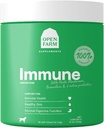 Open Farm Immune Kauwen, Hondensupplement met plantaardige ingrediënten en Probiotica voor Immune en Huidondersteuning, 12,7 oz, 90 Tellen