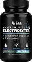 Keto Electrolyte Supplement (120 capsules) Maximale Keto Electrolytes Supplementen Pillen w Roze Himalaya Zout, B Vitaminen, Magnesium en Kalium Supplement - Zout pillen en Electrolyte Tabletten