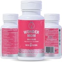 Premium prenatale en postnatale vitamines: Folaat, DHA, choline, ijzer, B12, multivitamine en probiotica, ondersteunt de ontwikkeling van foetushersenen, zwangerschap en postnatale gezondheid, veganistisch, non-GMO, glutenvrij, 30 dagen