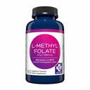 MD Life L Methylfolaat 1mg - Professional-Grade Active Methylfolaat Supplement - Maximale Potentie MTHFR Supplementen - L methylfolaat 1mg 60 Capsules - Essentiële aminozuren