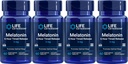Levensverlenging Melatonine 6 uur bedenktijd Release 3 mg, 60 Vegetarische tabletten (verpakking van 4)