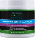 Neuro biologix Multi essentiel pour les femmes par Neurobiologix (90 capsules) - Multivitamine quotidienne pour les femmes avec Iron.