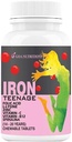 Generieke Viva Iron Tablets met Folic Acid Vitamine C, B12, lysine, Spirulina & Zink Supplementen As Hemoglobine Builder, Immunity Boosters, Energy for Women Tiener Girls 