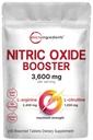 Nitric Oxide Supplementen voor mannen en vrouwen 3,600mg, 240 Besneden Tablets 80 Servings Max Strength Nitric Oxide Booster met L-Arginine & L-Citrulline Muscle, Circulatie & Heart Health Support
