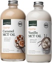 Natural Force Romige Vanille + Romige Caramel MCT Oil Bundle 