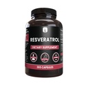 PURE ORIGINEEL INGREDIËNTEN Resveratrol, (365 Capsules) Geen Magnesium of Rijst Fillers, altijd zuiver, Lab geverifieerd
