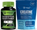 WELNESS LABSRX Decompensative Enzymes Capsules 5 Miljard CFUs - Createine Gummies 5000mg