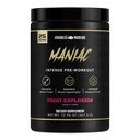 Anabolic Warfare Black Series Maniac, poudre pré-entraînement, soutient l'oxyde nitrique, les pompes musculaires et la synthèse des protéines* Explosion de fruits