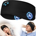 Navly Slaaphoofdtelefoon, 10Hrs Sport Headband met zachte Gezellige oordopjes Comfortabel, Hoofdtelefoon Hoofdband met Ultra-Thin HD Stereo Speakers Perfect voor workout, Running,Yoga, Reizen