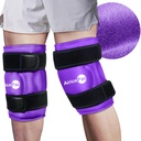 2 Ice Pack voor Knie pijnverlichting, Herbruikbare Gel Ice Wrap voor letsels, zwelling, knie vervangende chirurgie, koude compress therapie voor artritis, Meniscus scheur en ACL, paars