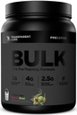 Transparante Labs Bulk Black pre-workout - klinisch gedoseerd, suikervrije preworkout voor mannen en vrouwen met Beta Alanine Poeder, Citrulline Malate, & Cafeïne - 30 Servers, Cherry Kiwi