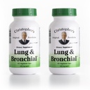 Christopher's Original Formulas Lung & Bronchial Formula - Lung Cleanse for Smokers - Ondersteunt Ademhalingssysteem met synergistische Blend of Herbs - Pack of 2