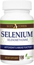 Suzy Cohen Selenium Supplement 200 mcg, Maintain Healthy Heart, Immune System, Ondersteuning schildklier, kniefunctie, Gist Vrij Chelated Tummy Friendly Amino Acid, Hoog Biobeschikbaarheid, 100 Veg Capsule