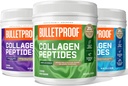 Kogelvrij Unflavored Collageen Peptides 18g Proteïne, 17,6 Oz│Chocolate Collageen Peptides with MCT Oil, 19g Proteïne, 17,6 Oz│Vanilla Collageen Peptides with MCT Oil, 19g Proteïne, 17,6 Oz