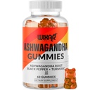 Ashwagandha Gummies met Kurkuma en Zwarte Pepper Extract - Herbal Gummy Supplement - 60 Gummies