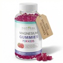 Calm Kids Magnesium Citrate Gummies - Sleep Support, Chewable Magnesium Kids Supplement, Stress Relief, Bone Health, Muscle Relaxation, Non-GMO Gluten-Free, Natural Flavor 60 Vegan Gummies