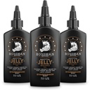 Bossman Jelly Beard Oil for Men 3 Pack (12 oz in Total, Stagecoach Scent)