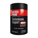 Weider Prime Testosteron Ondersteuning - Mannenvoeding - Verrijkt met vitamines en mineralen - met Ashwagandha, Chromax Chroom, Bioperine & Zink - Glutenvrij - 120 capsules