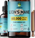 Leeuwen Mane Supplement - Dagelijkse paddo supplement voor geheugen, focus en helderheid - Brain Booster - Leeuwen Mane Tinctuur voor natuurlijke immuunondersteuning - Veganistisch, biologisch - 2 Fl oz
