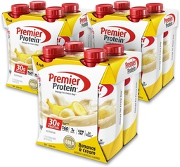 Premier Protein iiEjNj 30g Proteine Shake, 11 fl oz Bottle, Banana 12 Telling (2 Pack)