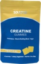 Soultox Creatine Gummy Packs - Tropical Flavor - Infused with Creatine Monohydraat - Potent Muscle Growth Support - Delicious & All Natural Vegan Formula for Guilt Free Indulgence - 10 Pack