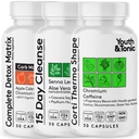 Jeugd- en Tonische Thermogene Corti Thermovorm 15 dagen Colon Cleanser & ACV Detox voor Detox Reinigen van energie en stofwisseling 90 pillen