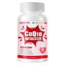 CoQ10-400mg-Softgels avec PQQ, BioPerine et Omega-3, Coenzyme Q10(Ubiquinone) Supplément pour haute absorption, puissant antioxydant, support coeur et production d'énergie, 120 portions