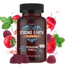 YumVs Kalium Supplement Gummies - Aardbei Smaak - 99 mg (als Kalium citraat) per Serving - Ondersteunt Elektrolyte Balance - Vegetarische Kosher Halal Gluten Vrij Pure Kalium Gummies (60 Tel.)