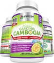 VERSE GEZONDHEIDSZORG 100% Pure Garcinia Cambogia Extract - Alle natuurlijke eetlust Suppressant en gewicht management ondersteuning - 180 capsules