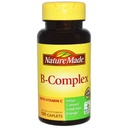 Nature Made B-complex met vitamine C Caplets, 100 Telling (pakket van 3)