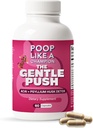 Poep als een Champion Constipatie Relief Capsules - Acai, Psyllium Husk, Ginger Root, Chlorella, Prebiotic Blend, 60 Capsules, Ondersteunt Bowel Beweging, Promoot Gut Health Supplement