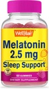 WellYeah 2,5mg Melatonine Gummies - 60 Tellen