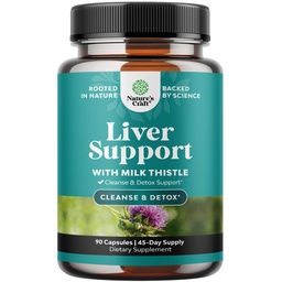 Natures Craft Lever Reiniging Detox & Reparatie - Herbal Lever Ondersteuning Melkdistel Supplement - Silymarin Melkdistel Supplementen met Dandelion Root, Choline, Beetwortel & Artichoke Extract - 90 Tellen