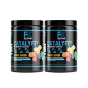 FXSUPPS Catalyft boisson de pré-entraînement en poudre pour les hommes et les femmes, Sonic Boom.com complément alimentaire avec créatine et bêta-alanine pour pompe à énergie, gain musculaire et focus, 40 portions (2 pack)