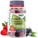 Gemengde Berry Flavored Prebiotic Fiber Gummies - Ondersteunt spijsverteringssysteem door Gut Cleansing en Constipatie Relief - Assists with Weight Loss Plan - Grote Proeverij en gemakkelijk te slikken