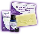 Tinea Versicolor Volledige Body Value Pack - Gerichte Relief Liquid (15ml) + 1 Anti-Itch Zeep 