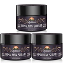 Ajoblanco 600mg Natural Himalaya Organic Shilajit Resin - Himalaya Gold Shilajit Resin met Organic Ayurvedic Blend in High Potency for Energy, Strength & Immunity, Pack of 3