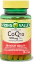 Rapid-Release CoQ10 Dieetsupplement, 100 mg, 30 Tellen