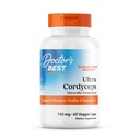 Doctor's Best Ultra Cordyceps Non-GMO, Veganist, Glutenvrij, Sojavrij, 60 Veggie Caps