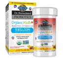 Jardin de la vie Probiotiques pour enfants, Dr. Probiotiques préparés Bio Kids+ Vitamine C & D, Banane de fraise, Gluten Laiterie & Soja Sans Immune & Supplément de santé digestif, 30 Chewables (Stable de shelf)
