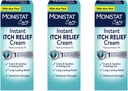 Monistat Care Instant Itch Relief Cream Max Strength 