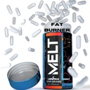 MELT - beste thermogene vetbrander voor mannen en vrouwen - Appetite Suppressant Pillen voor snelle gewichtsverlies - Energie Booster en Geestelijke Focus Supplement - Dieet pillen Dat werk - 60 caps