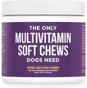 Natuurlijke Rapport Honden Multivitamine - De enige Multivitamine Zachte Kauwen die honden nodig hebben - 120ct bevatten zink, en Mangaan ter ondersteuning van functies en houden hond gezond