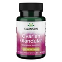 Swanson Ovarian Glandular Supplement - Vrouwen Glandular Health and Balance Support - Premium Bovine Tissue - 60 Capsules, 250mg Elke