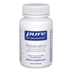 Pure Encapsulations Resveratrol, 120 Capsules