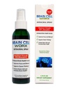 #1 Brain Health Booster in een spray - Verbeter Focus en Geheugen - Brain Cell Worx (Sublingual), Alle natuurlijke - Pure Hoogste Klasse Ingrediënten Alpha GPC (Choline), Ginkgo en Resveratrol